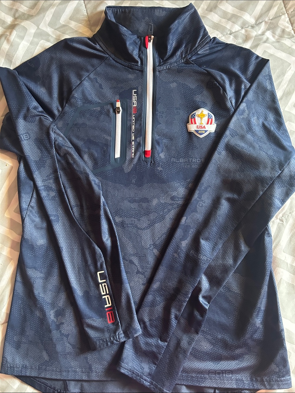Ralph Lauren RLX USA 2018 1/4 zip💙💙💙